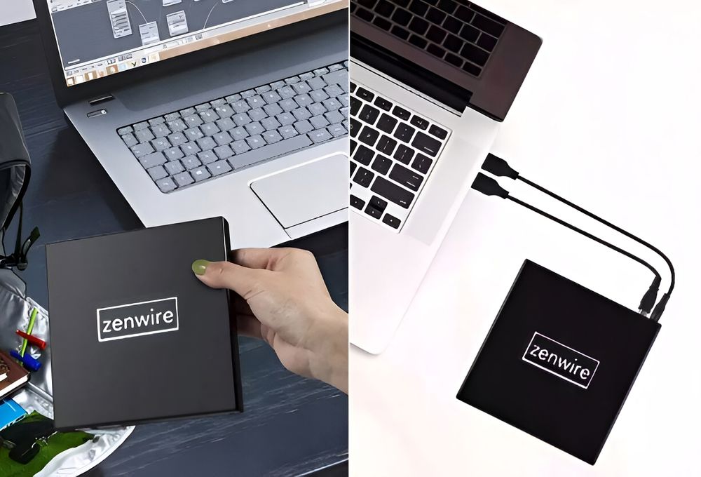 Tragbares Laufwerk - Externes CD DVD RW Laufwerk - USB 2.0 3.0- Brenner und CD Player - Plug and Play
