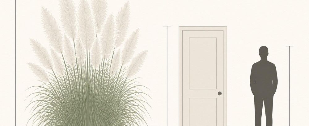 Infografik: Silhouette neben Zimmertür-Umriss mit Maßlinien (Referenzobjekt gemäß Empfehlung 2).