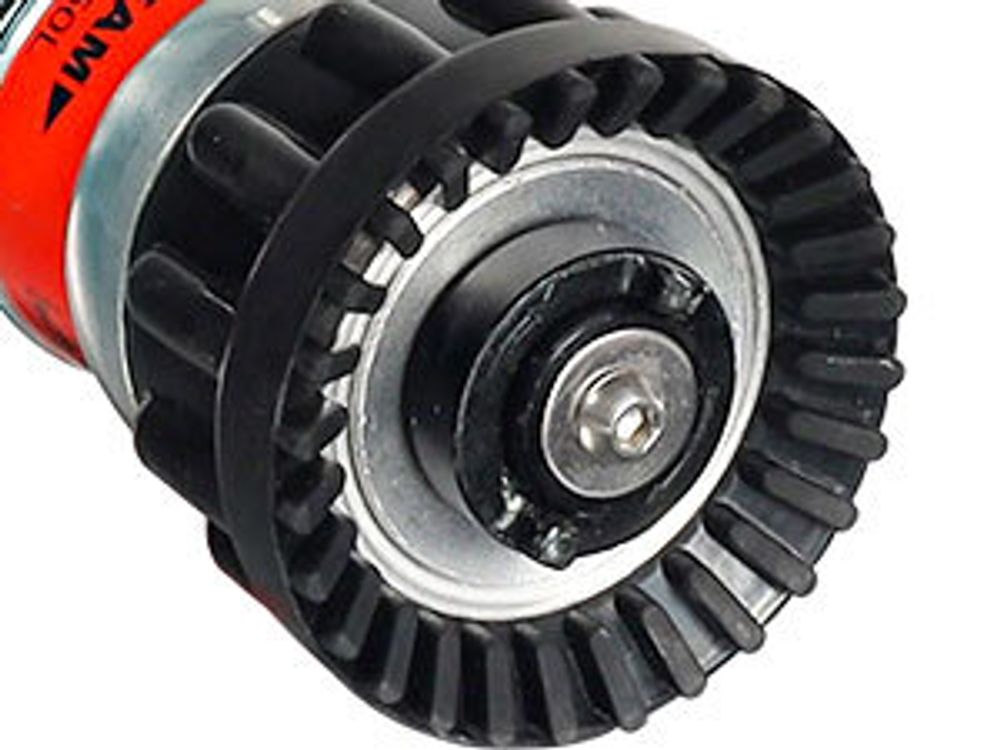 Wiltec Mehrzweckstrahlrohr mit C Storzkupplung 150–350 l/min und stufenloser Sprühstrahlverstellung für THW & Feuerwehr