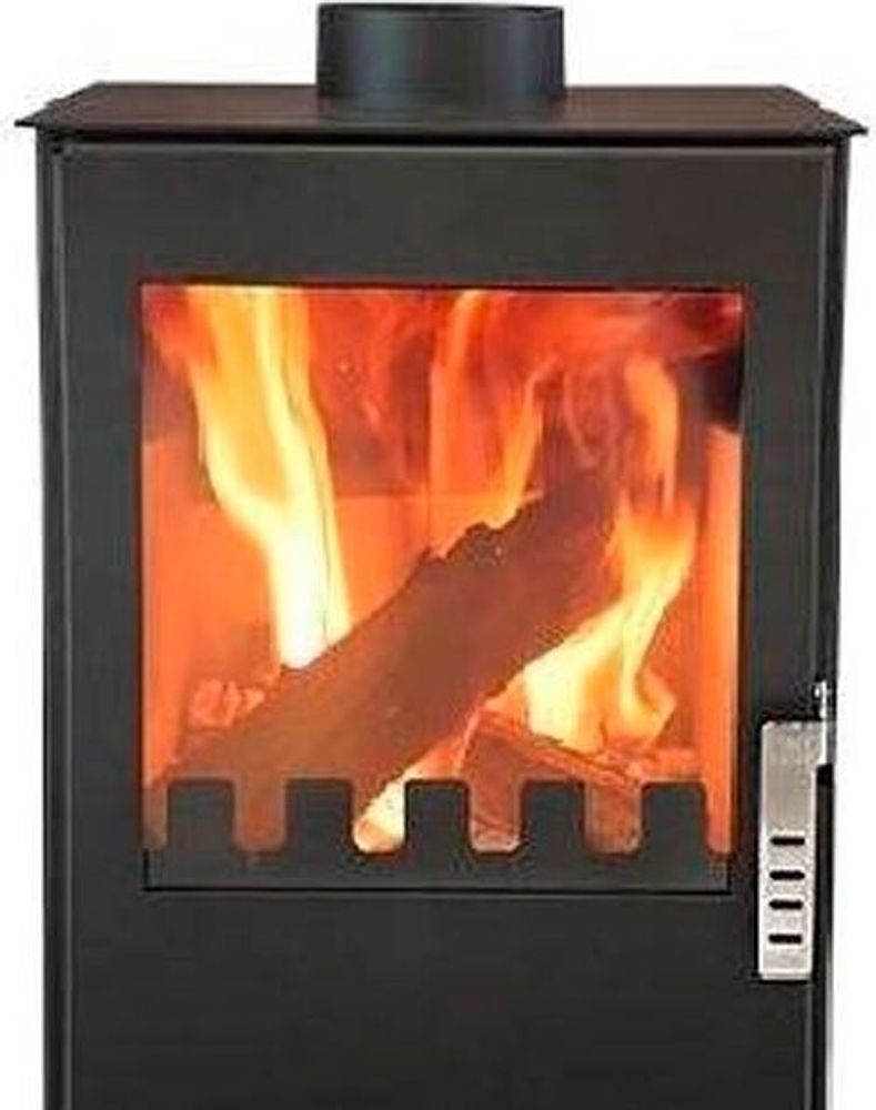 Holzofen Modern model 2,  A 80.20%, 5 kW, 390 x 390 x 740 mm
