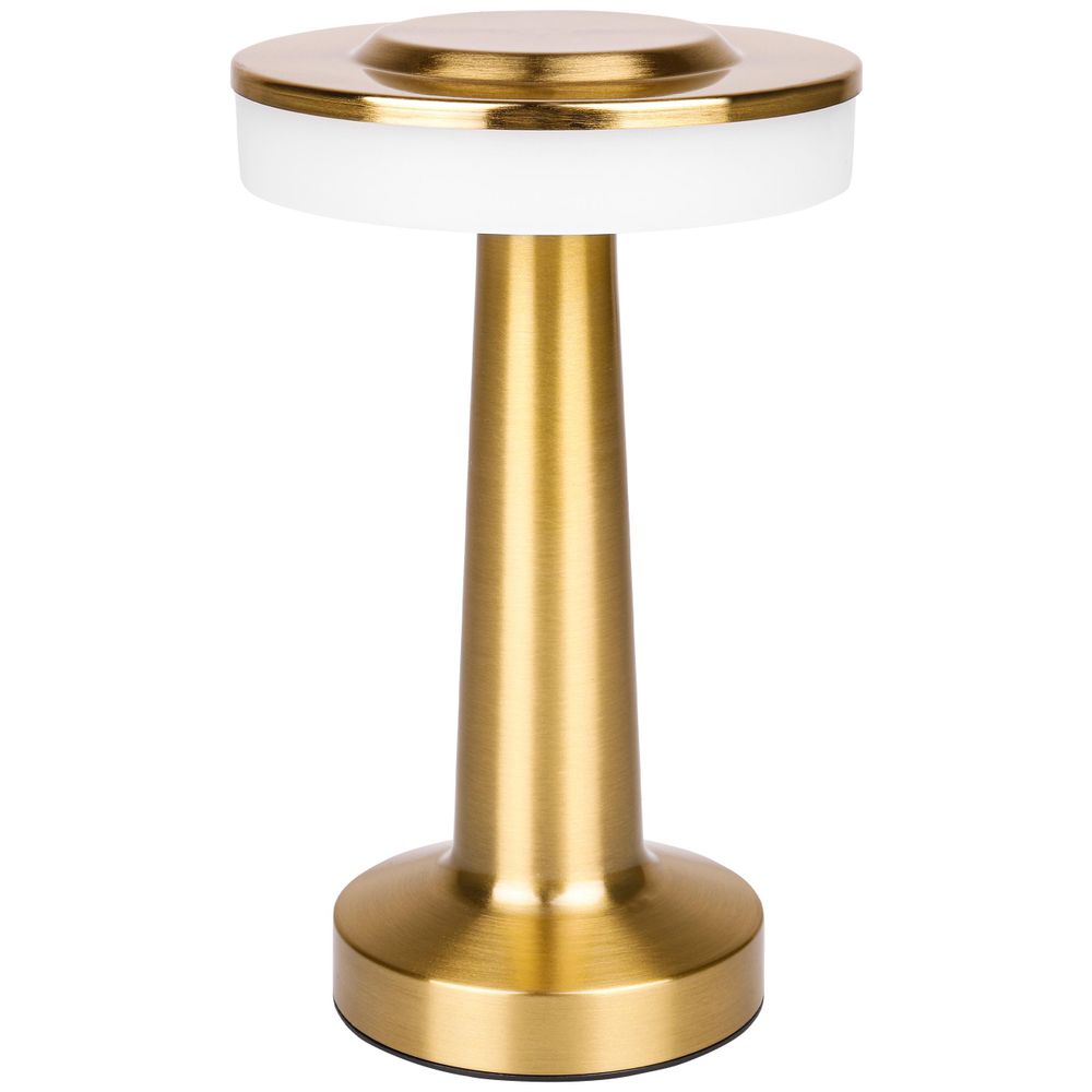 MasterLED LED Akku Tischlampe 3CCT gold USB-C Touch dimmbar 185 lm