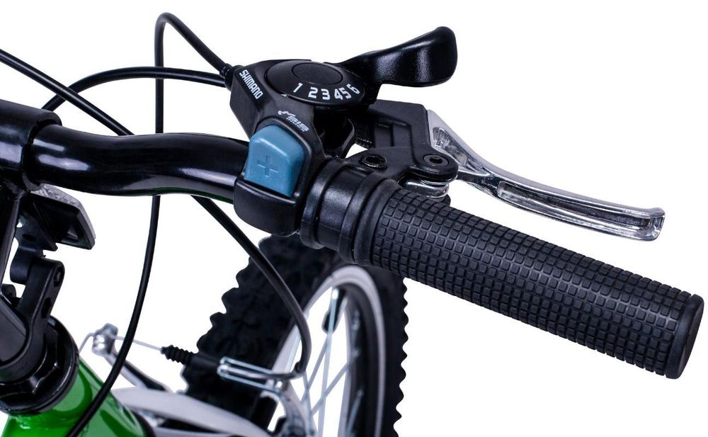 Bergsteiger Montreal 20 Zoll Kinderfahrrad, geeignet für 6, 7, 8, 9 Jahre, Shimano 6 Gang-Schaltung, Mountainbike mit Vollfederung, Jungen-Fahrrad, Mädchen-Fahrrad