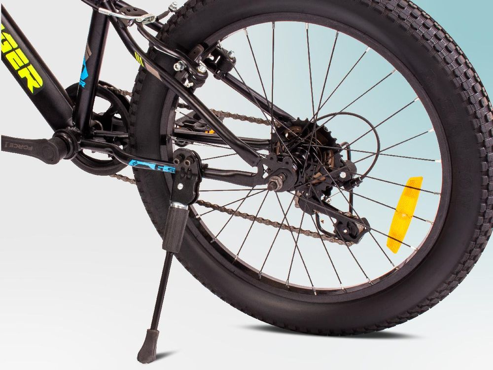 Bicicletta da bambino per ragazzi 20 pollici con cambio a 6 velocità Shimano RevoShift Tiger Bike bianco rosso