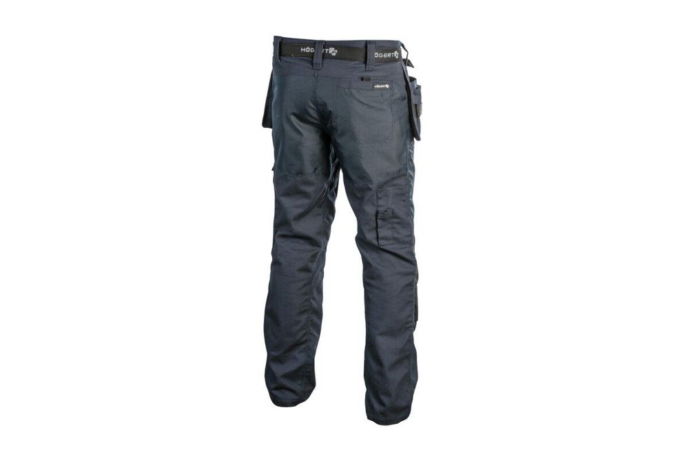 Arbeitshose Herren schwarz Gr. 2XL Högert Technik, viele Taschen – NEKAR Bundhose Berufsbekleidung