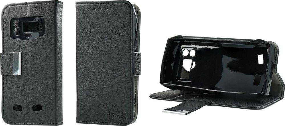 caseroxx Handy Hülle Tasche kompatibel mit Doogee Smini Bookstyle-Case Wallet Case