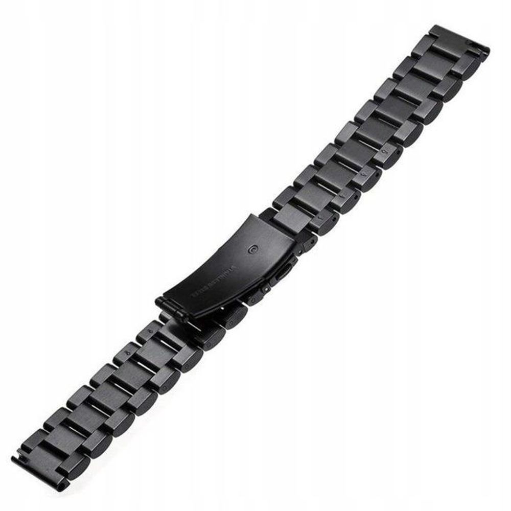 Armband Für Smartwatch – Universal 22Mm Schwarz + Federstege