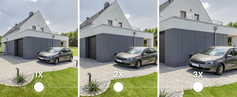 Reolink E1 Zoom, wewnętrzna kamera bezpieczeństwa Wi-Fi 4K 8 MP PTZ, automatyczne śledzenie, 3-krotny zoom optyczny, dwuzakresowe Wi-Fi 6, wykrywanie ludzi/zwierząt/odłamków, czarna