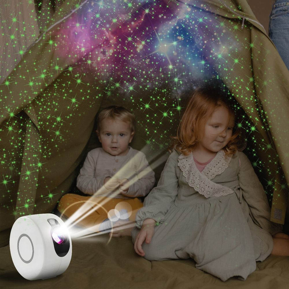 LED Projektor Sternenhimmel Laser Nachtlicht Fernbedienung Galaxy Atmosphäre Lampe Sternenlicht Schlafzimmer Kinderzimmer Kinder Geschenk Party Retoo