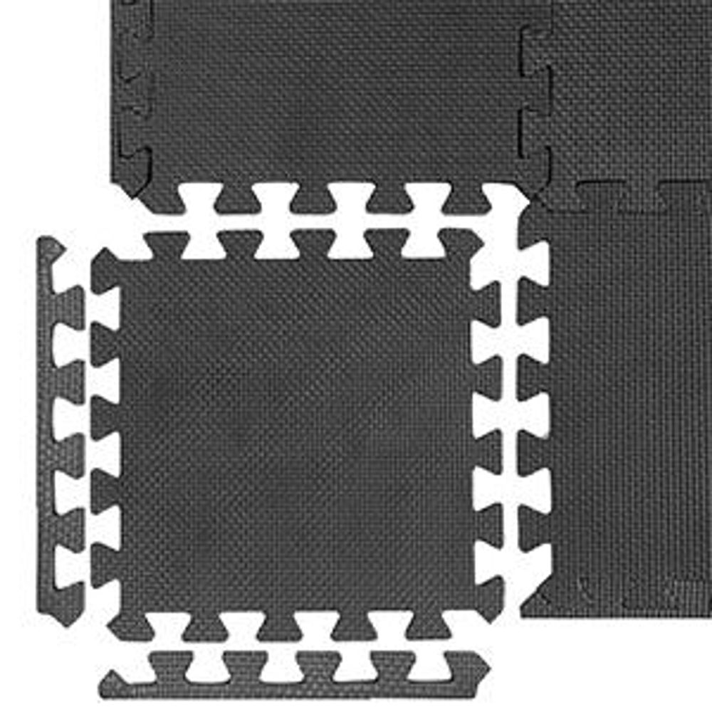 Bodenschutzmatten Set  Fitness Unterlegmatten Bodenschutz Schutzmatten Puzzlematte 108-tlg
