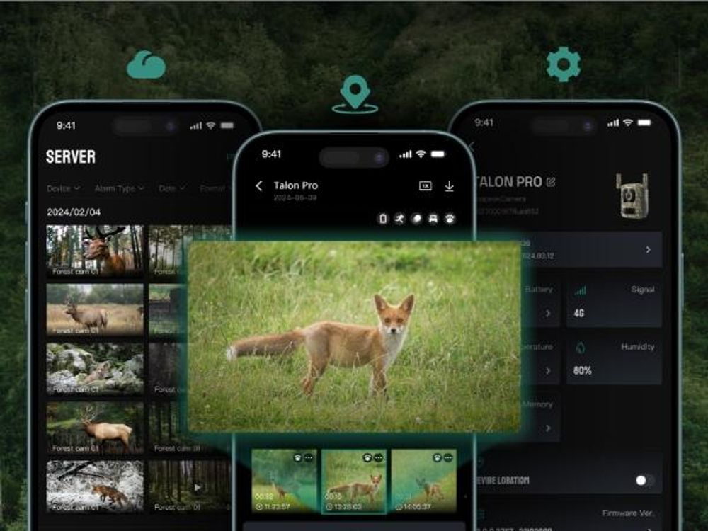 Reolink Camovue Talon Pro, 4K 8MP 4G LTE Akku Überwachungskamera für den Außenbereich, SIM-Karte, Starlight-Nachtsicht, Tierarterkennung