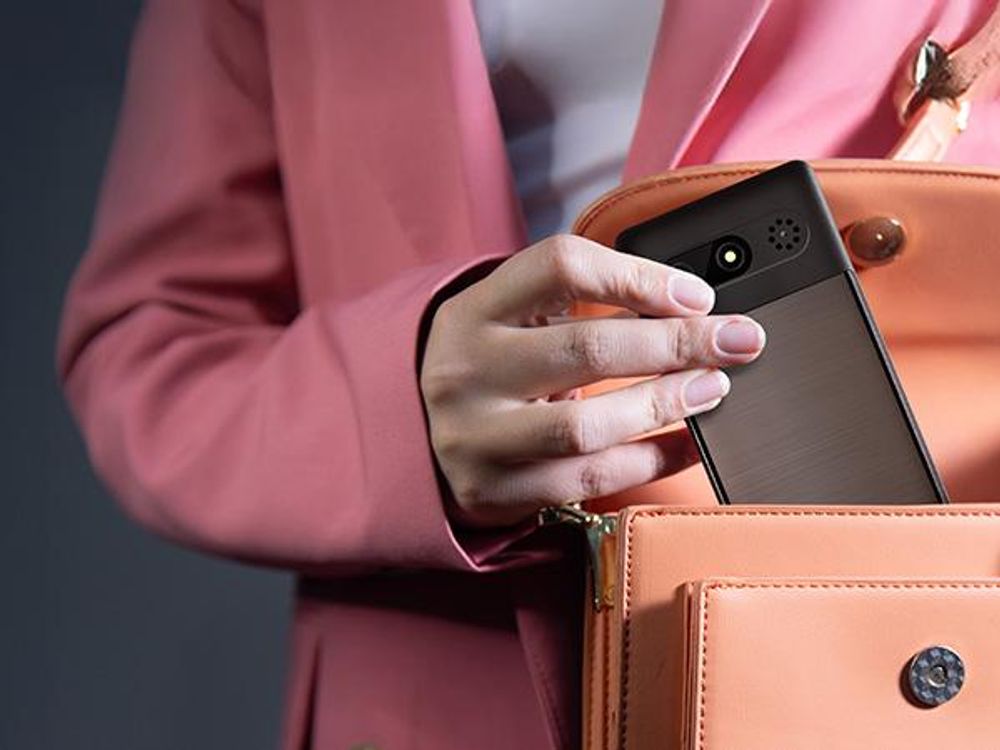 myPhone 7340 LTE Seniorenhandy ohne Vertrag, 4G Tastenhandy mit großem Display, Elegantes klassisches Handy, Dual SIM, Lange Akkulaufzeit