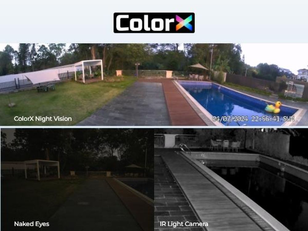 Reolink Argus 4 Pro+Panel słoneczny, kamera bezpieczeństwa 4K 8MP 2.4/5GHz WiFi, podwójny obiektyw 180°, noktowizor ColourX, inteligentne wykrywanie, czarna