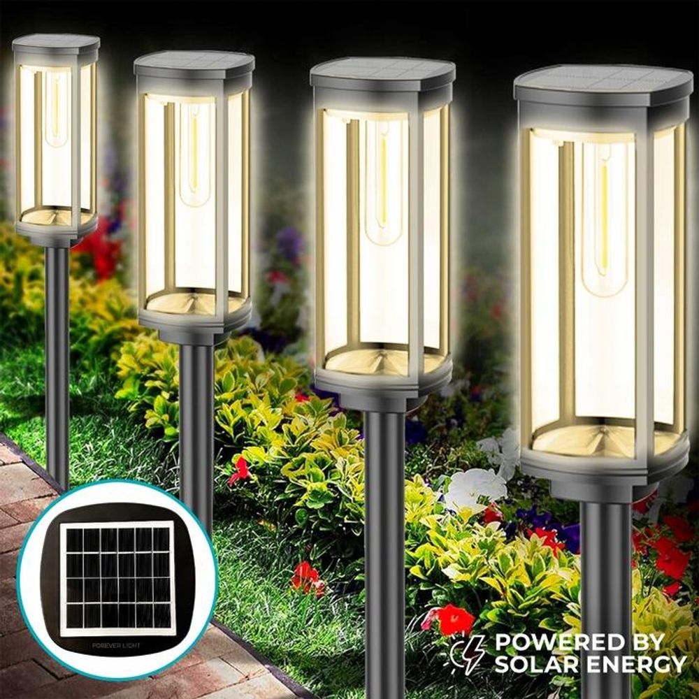 Solarleuchte LED SUNARI FLS-97 Säule 3000K 1000mAh Ni-MH Wegbeleuchtung Gartenleuchte Solarleuchte Garten Beleuchteung Außen Beleuchtung