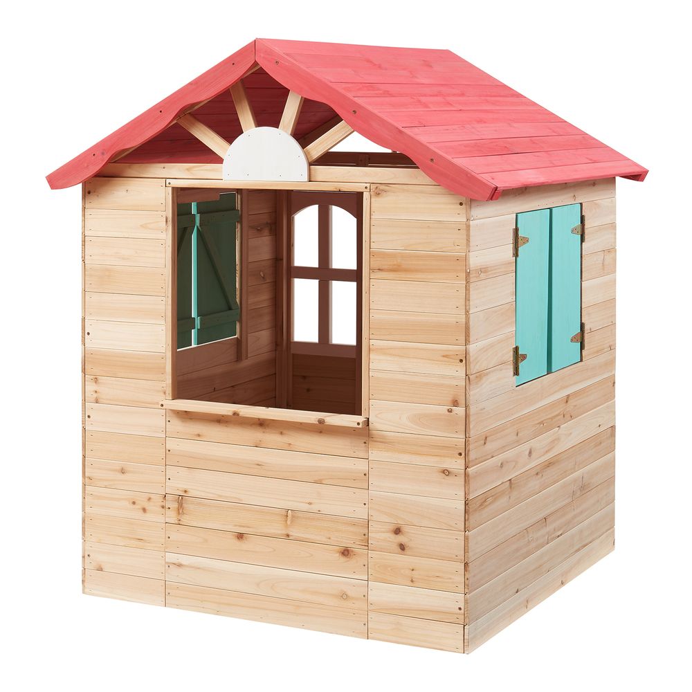 Kinderspielhaus 'Lulä' Spielhütte 130x115x101 cm Holz