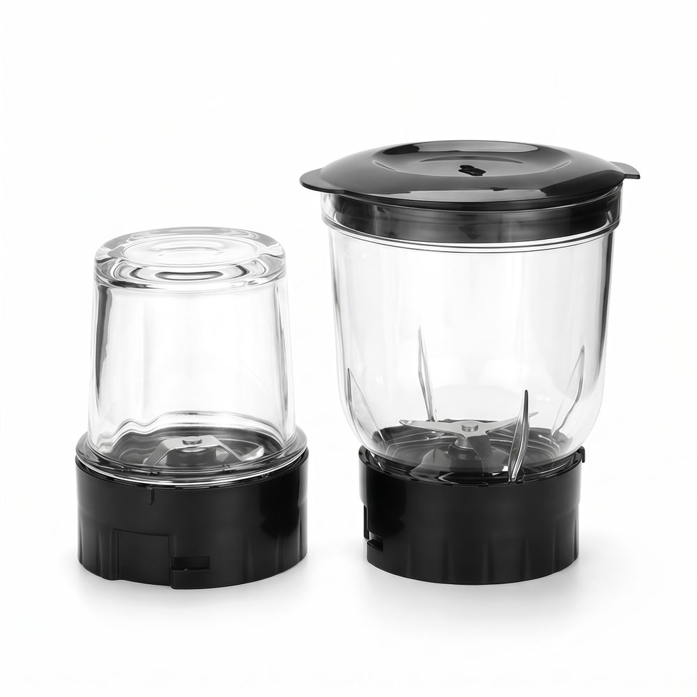 Multifunktionale Küchenmaschine 3-in-1 Standmixer, 1200ML Hochwertiger Glasbehälter, 1200W, Edelstahlklingen, mit Pulsfunktion