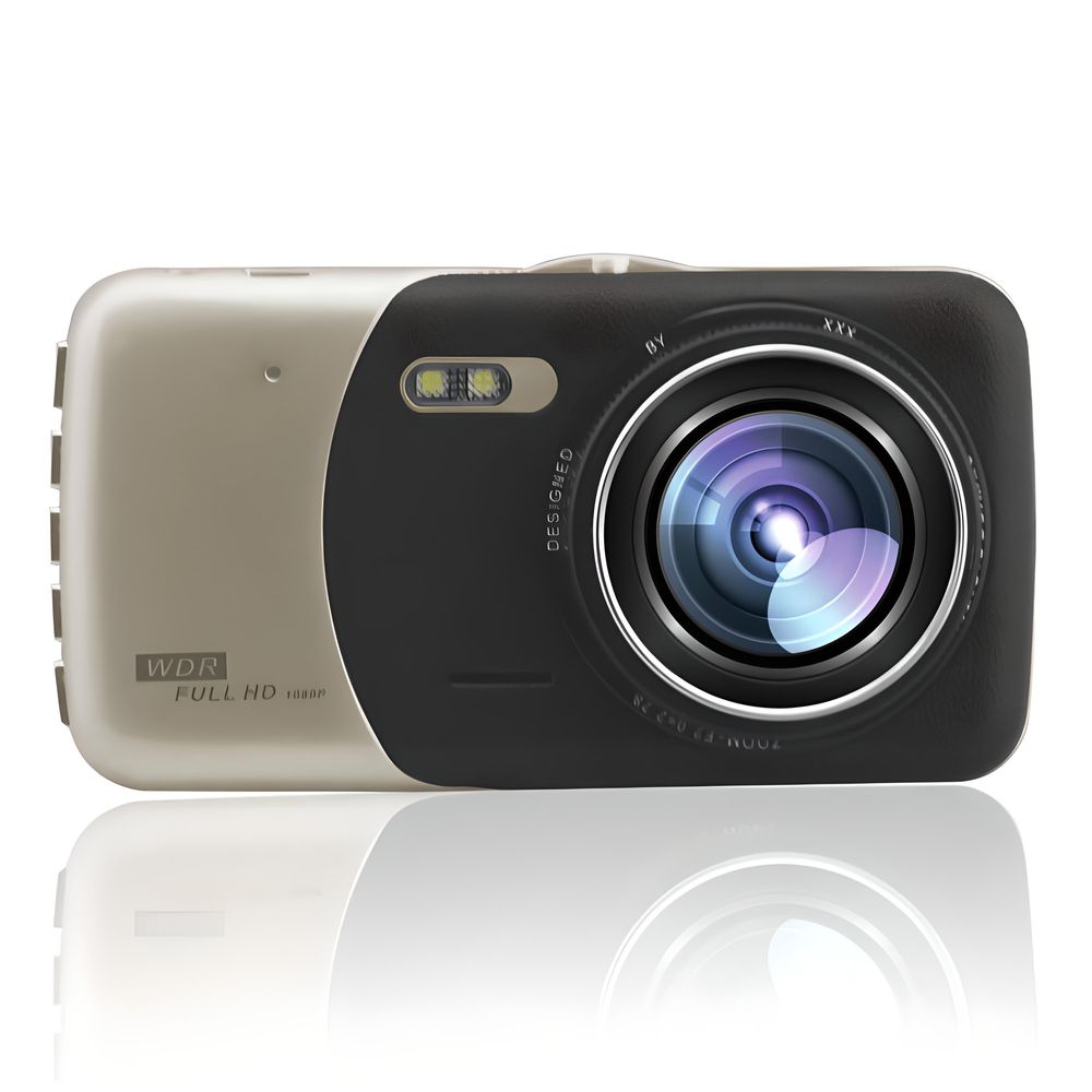 Dashcam Auto mit Rückfahrkamera KFZ Kamera Dash Cam Autokamera Video Recorder DVR 4 Zoll LCD Display Mini Fahrrekorder Loop Full HD 1080p 170° G-Sensor Car Retoo