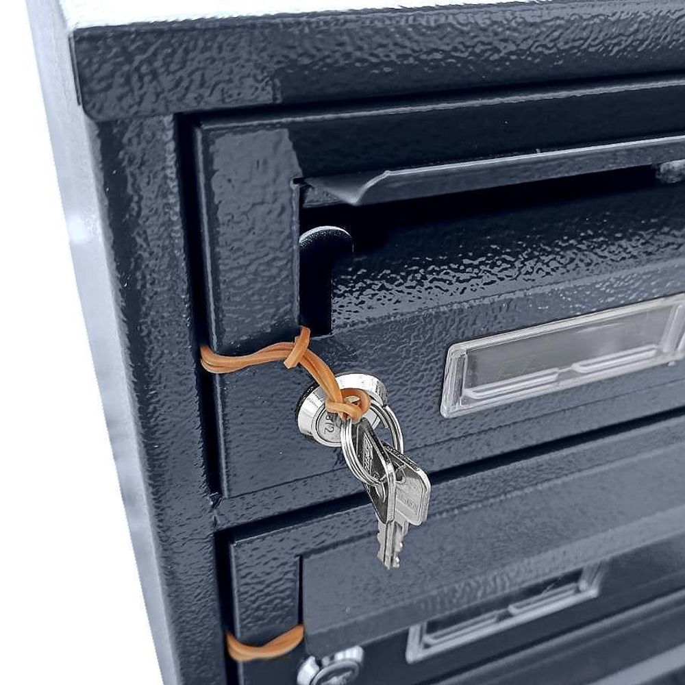 20er Briefkasten - RAL 7016