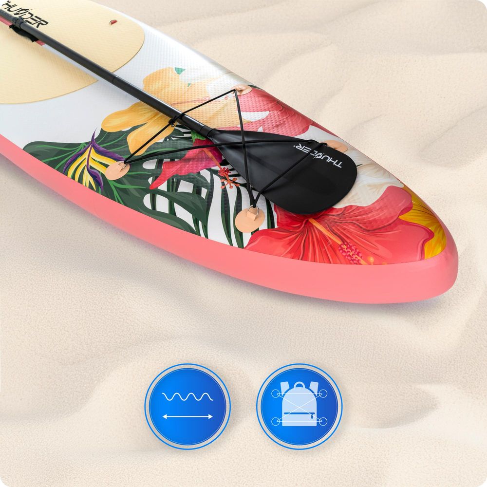 Thunder Viosa 320 Stand Up Paddle Board 320 x 75 x 15 cm Rosa Gelb 150 kg
