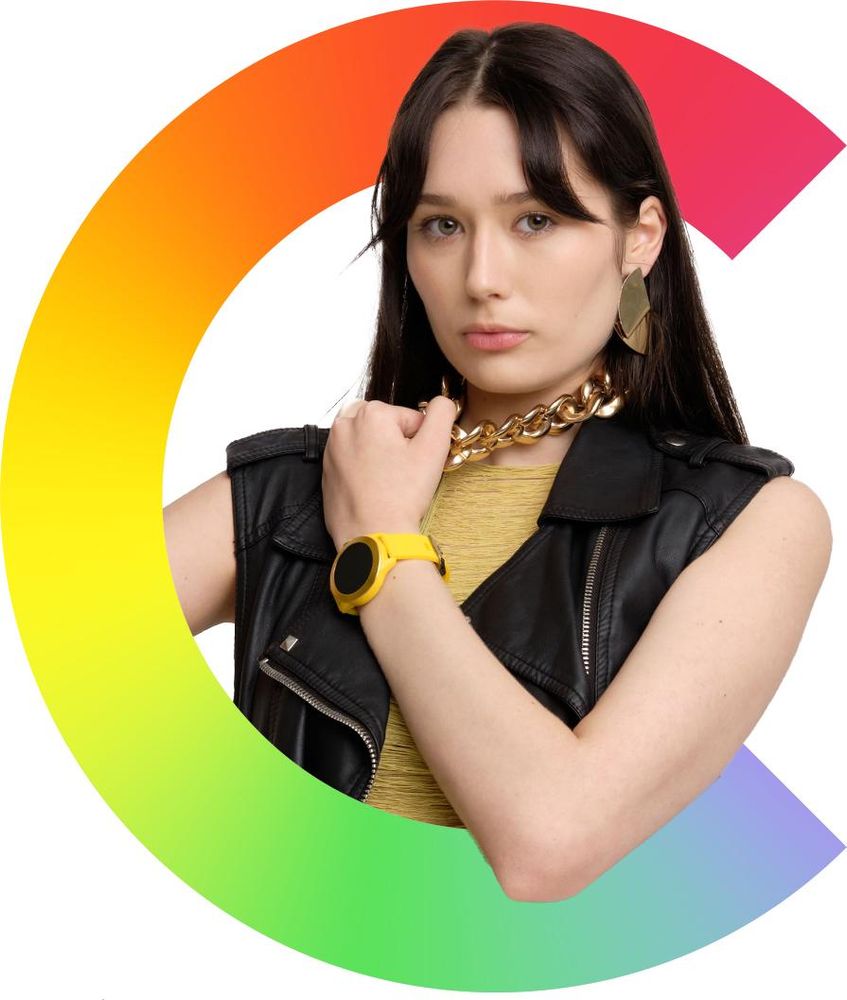 Forever Colorum CW-300 Smartwatch Tracker Wasserdicht IP68 Multi-Sport-Funktion Armband Uhr Bluetooth, Benachrichtigungen aus der App, Musiksteuerung für Android iOS Gelb