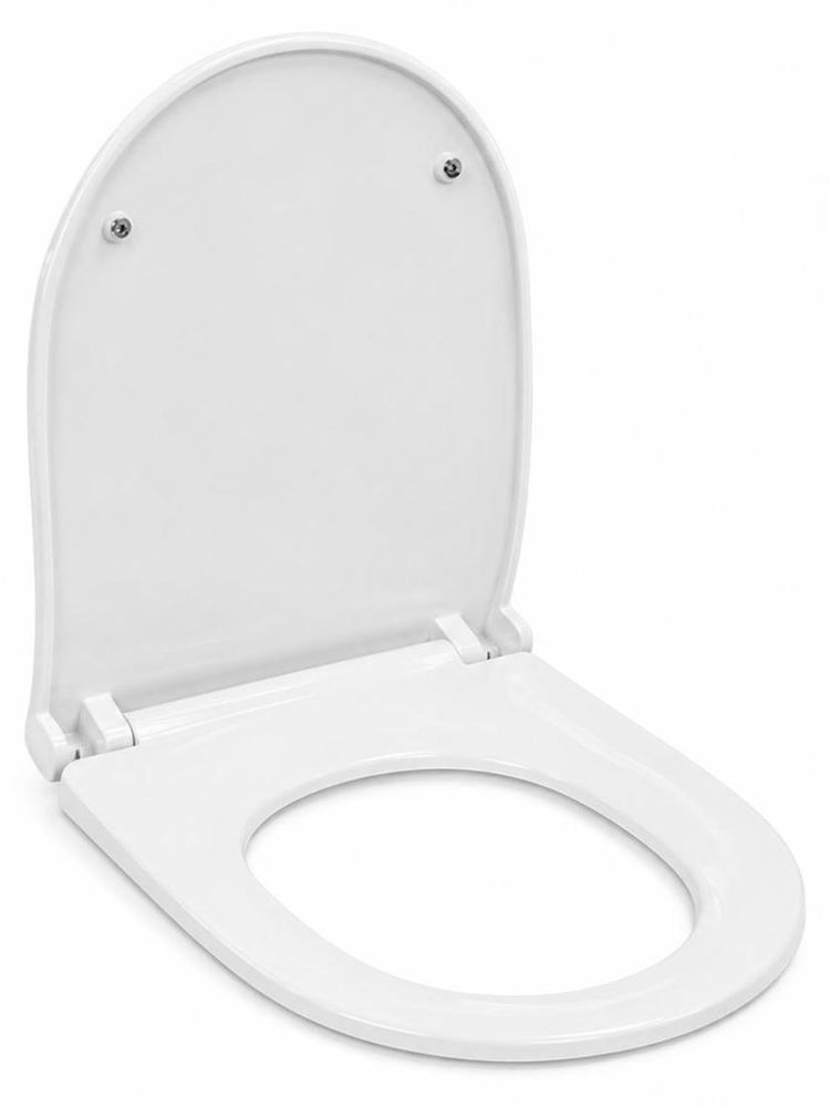 AQUA for you | Stand-WC – Lavita Ecolet 3.0 - WC-Kombination - 66,5x35x83 cm - waagerechter Abgang - Weiß - mit Spülkasten, WC-Sitz, Softclose, Toilette