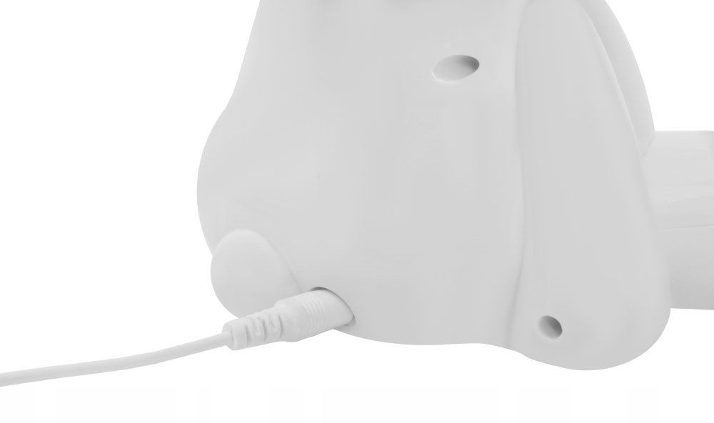 Nachtlicht für Kinder Schlafzimmer Baby Nachtleuchte Led  3 Lichthelligkeit Nachtlampe Nachttischlampe Bärenlampe Dimmbar USB-Aufladbar Weiß Retoo