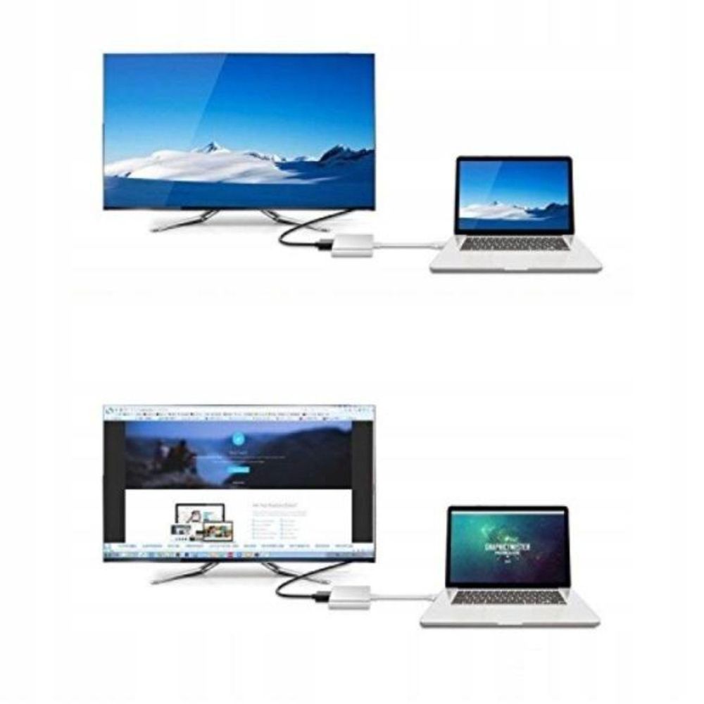 Adapter - 3-in-1 USB-C 3.1 Hub - HDMI 4K - MHL - Power Delivery 100 W - für Apple MacBook