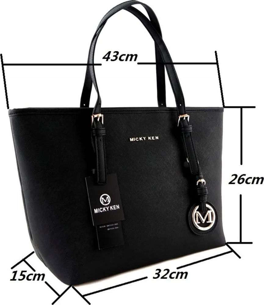 EDIBAZZAR | Große Damen-Schultertasche aus Leder, geräumiges A4-Format