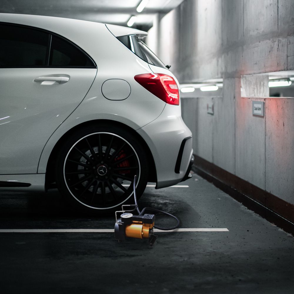 Luftkompressor 12V Kompressor Auto Luftpumpe Druckluft Elektrische 150 PSI Mini Tragbar Pumpe für Autoreifen Fahrradreifen Motorreifen Retoo