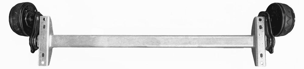 KNOTT brzděná náprava VGB13-M 1350 kg 1300 mm pro těžké přívěsy
