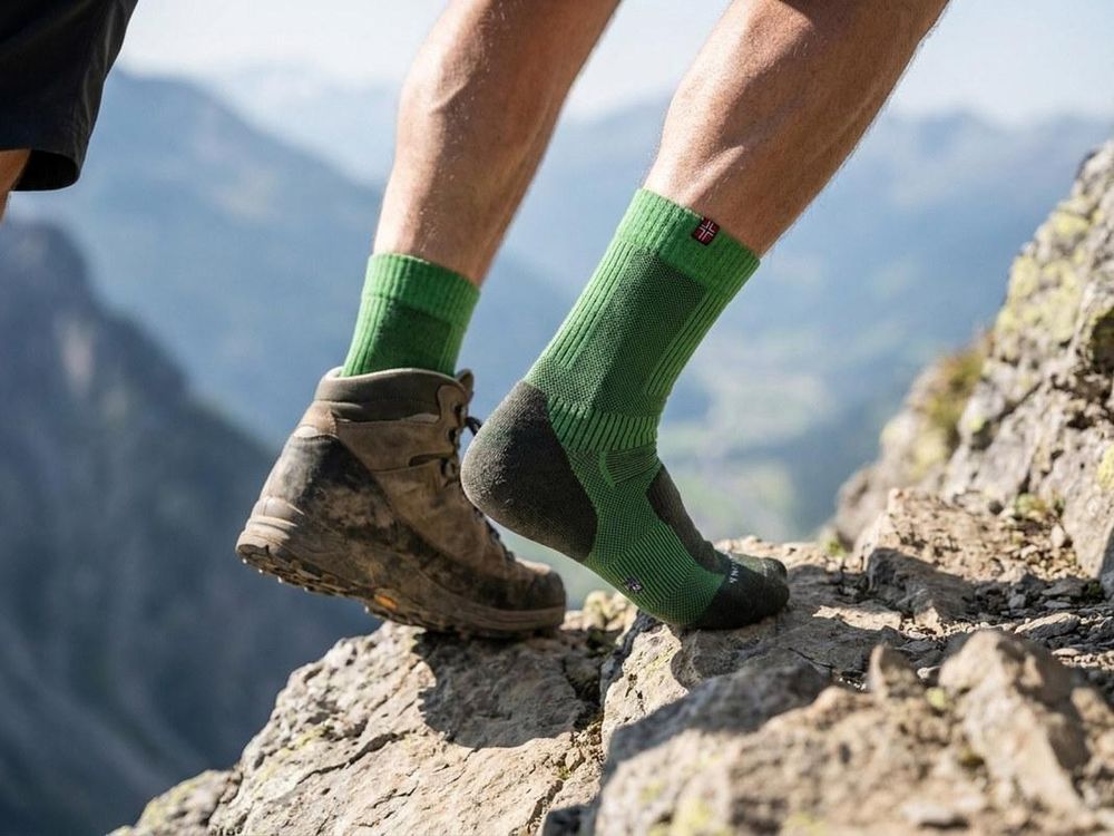 Stabilisierende Zonen im Mittelfuß sorgen für sicheren Halt