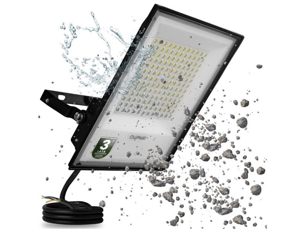 LUMILED LED Strahler mit Linse 50W Superhell Außenstrahler 5500 lm LED Fluter Strahler für Außen IP65 Wasserdicht IK05 4000K Neutralweiß Scheinwerfer Flutlichter schwarz Flutlichtstrahler