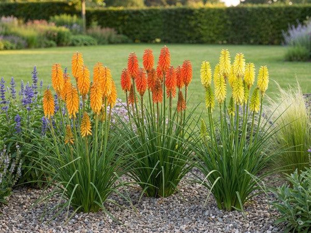 Kniphofia 3er Kollektion