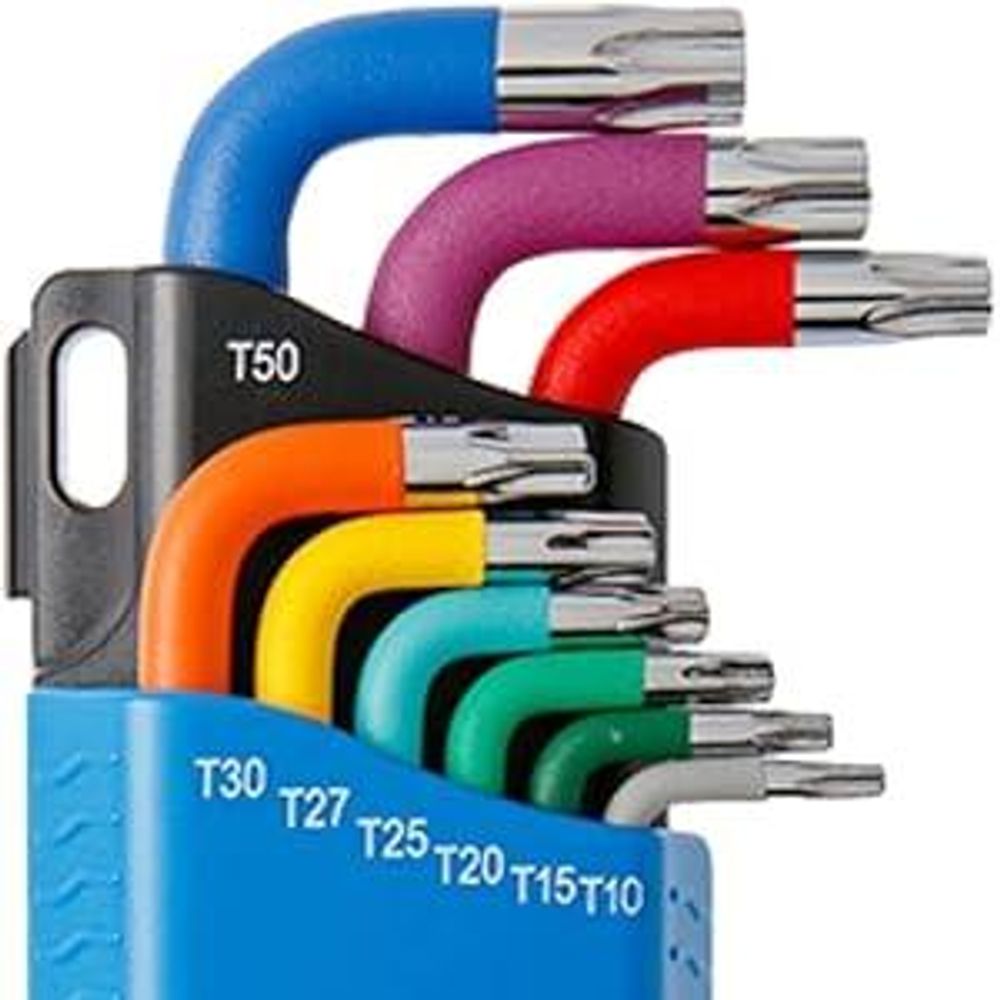 Winkel Schraubendreher Werkzeug Satz T10 T20 T25 T27 T30 T40 T45 T50 HT1W817