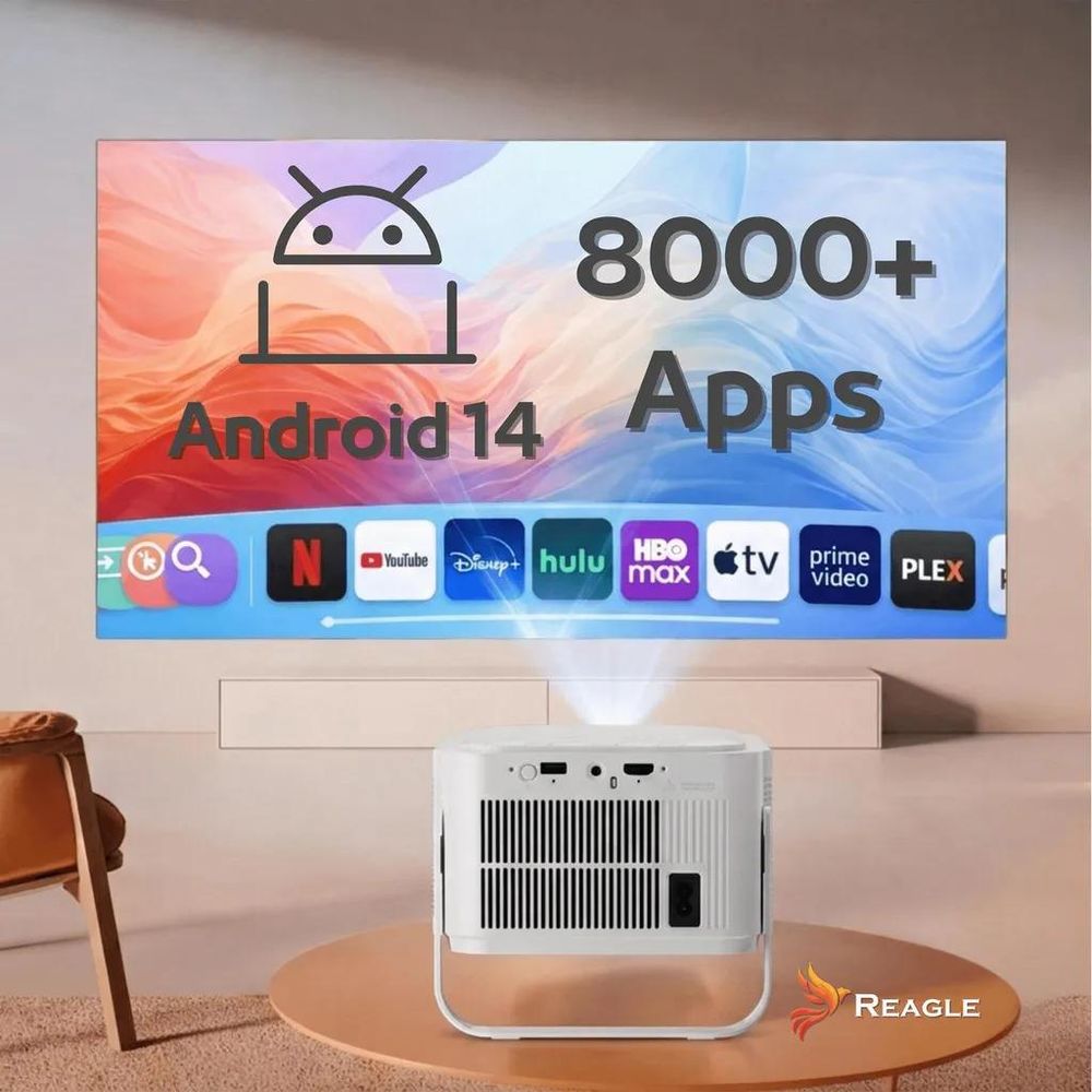 Reagle R-MOVIELUM-P41 – Android 14 mit Smart-Apps und Streamingdiensten
