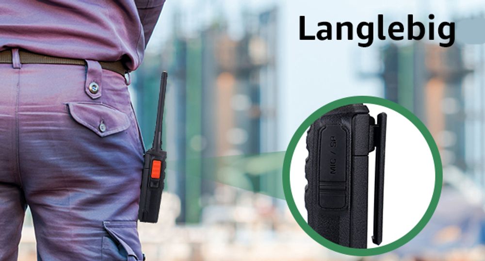 Retevis RT24 Funkgerät Set, 16 Kanäle VOX Squelch Wiederaufladbar mit Headset USB Ladeschale, Walkie Talkie für Schule Baustelle Supermarket 20er-Pack