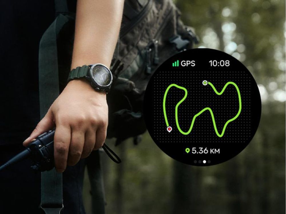 HAMMER SMARTWATCH 2 MILITARY EDITION – Wasserdichte Uhr mit GPS, SOS-Funktion und Sprachkommunikation