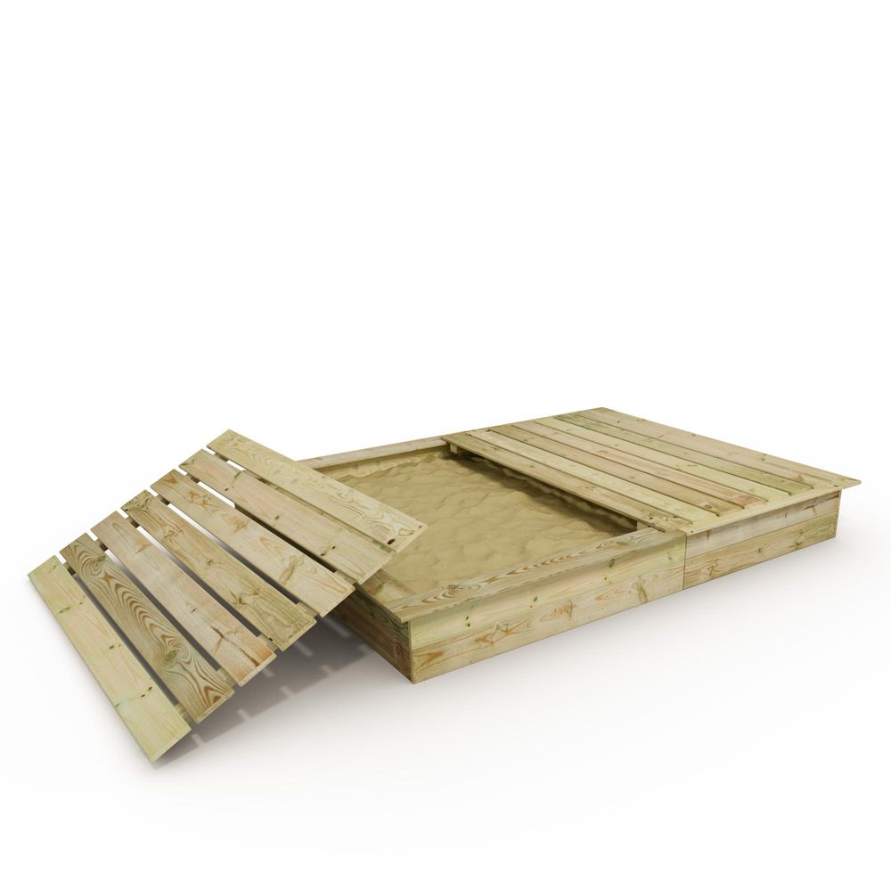 Sandkasten Wickey King Kong mit Sitzrand 195 x 250 cm