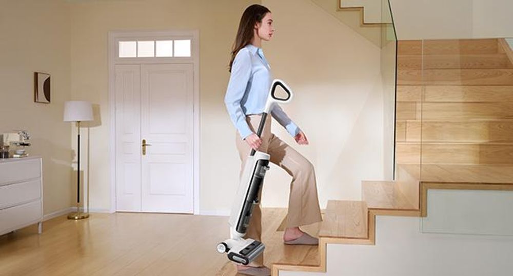 MOVA K20 Nass- und Trockensauger, selbstreinigende automatische Bürsten, 30 min Laufzeit, Doppel-Kantenreinigung