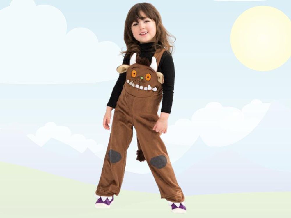 Magic Light pictures Ltd. Latzhose Der Grüffelo Kostüm Monster Ungeheuer 1tlg. Kinderkostüm (116)