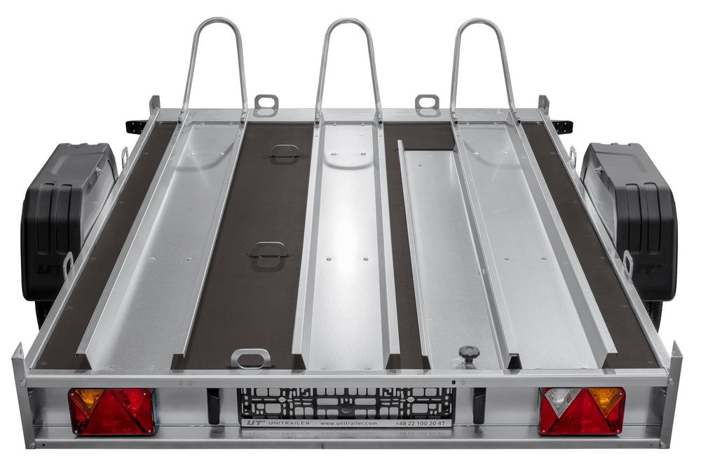 Motorradanhänger 220X155 Unitrailer Moto 3 Feder