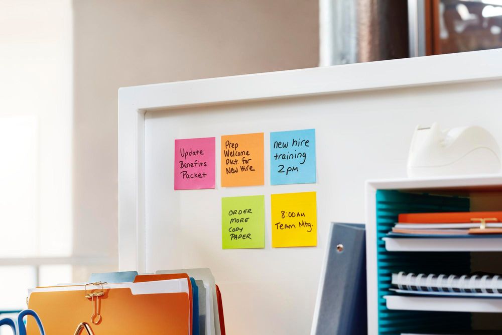 Post-it® Super Sticky große Haftnotizen, 6 Blöcke