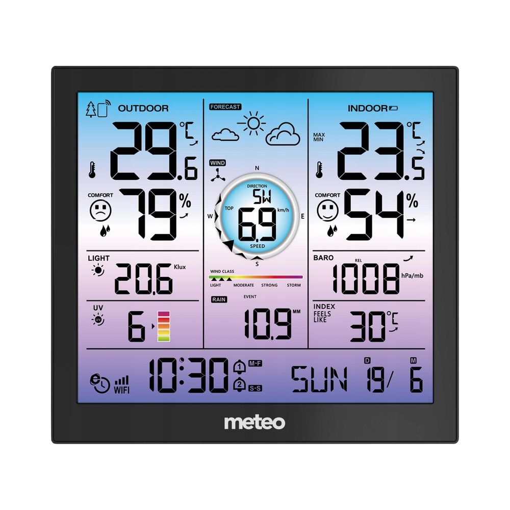 METEO SP602 s možností připojení dalších teplotních senzorů