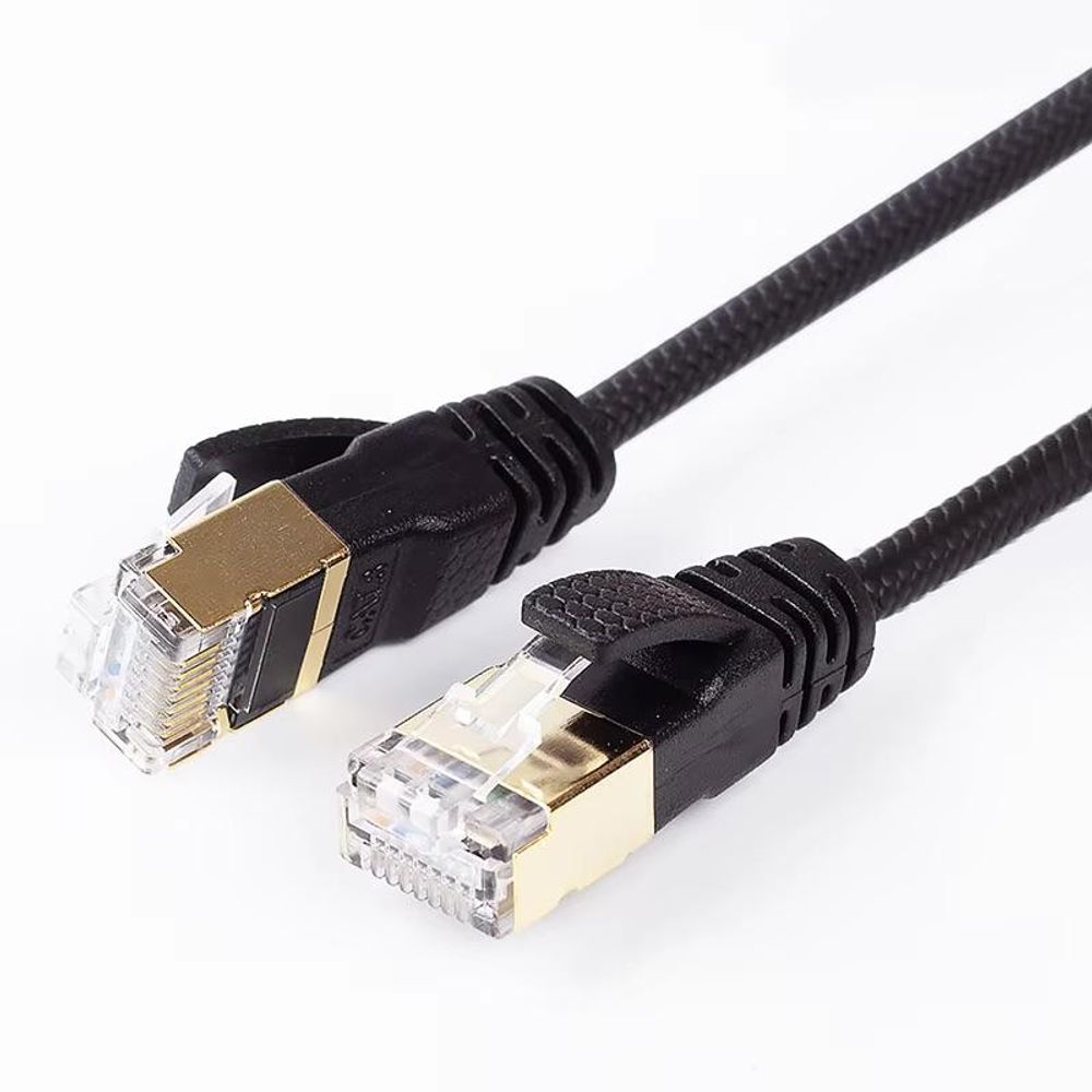 CAT.8 Patchkabel Netzwerkkabel LAN DSL Ethernet Kabel 5m Gigabit Netzwerk Kupfer
