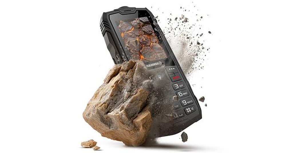 HAMMER ROCK LTE (Black) Dual SIM 2.4" IPS 240x320/128MB/48MB RAM/microSD/LTE