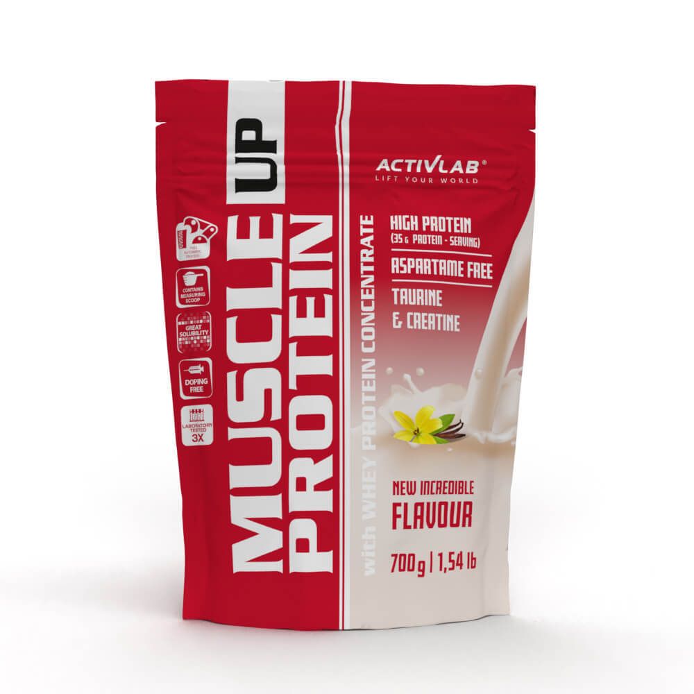 Activlab Muscle up Protein 700g <b><b>białko</b> serwatkowe</b> kreatyna tauryna - wanilia