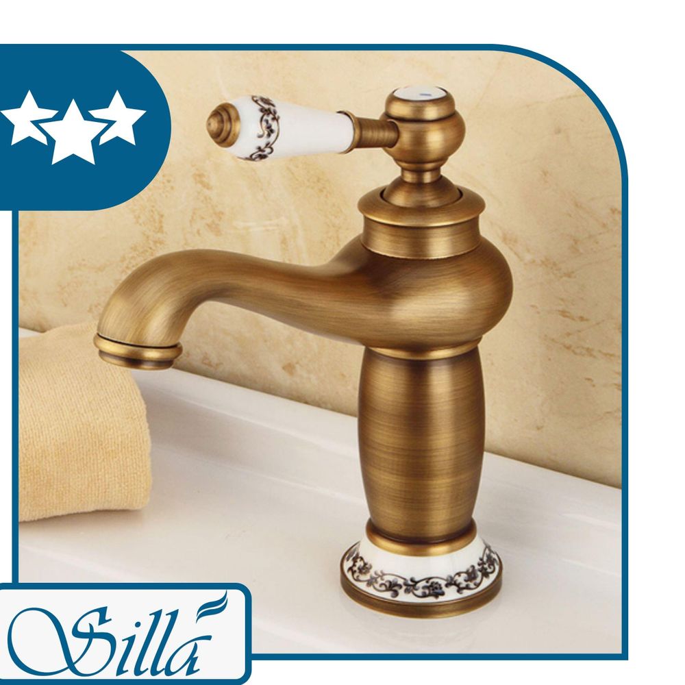 Silla, Gold, Armatur, Bad, Spültischarmatur, Wasserhahn Bad, Wasserhahn, Messing