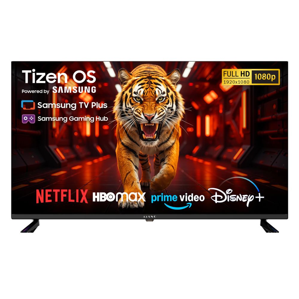 Kiano Elegance 40" FHD Tizen OS Powered by Samsung (flat, 40 Zoll / 100 cm) DLED Smart TV
