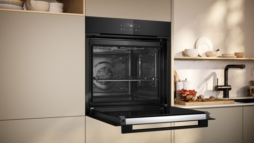 Neff N 30 B2CCJ7AK3, Medium, Elektrischer Ofen, 71 l, 71 l, 30 - 275 °C, Hydrolytisch + Pyrolytisch