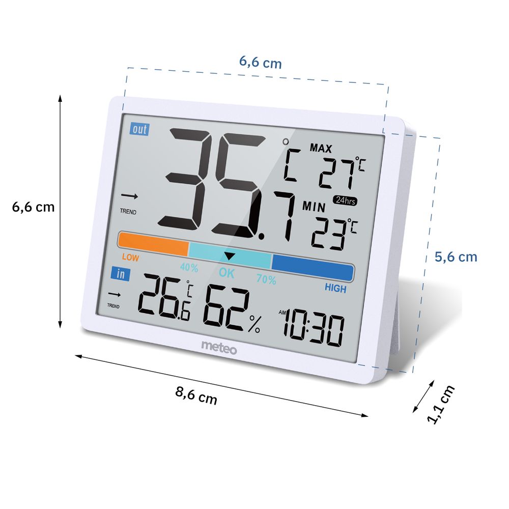 Digitale Wetterstation Thermometer Meteo Sp109