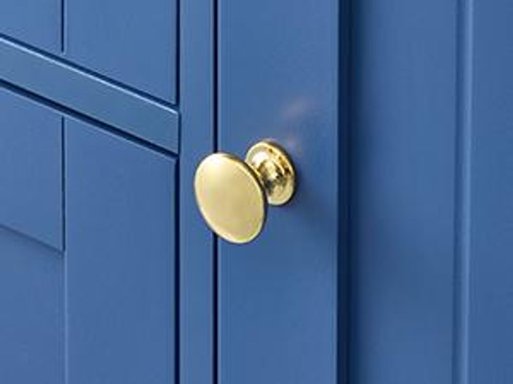 VASAGLE Badschrank, mit 4 Schubladen, Aufbewahrungsschrank, verstellbare Ablage, 30 x 55 x 82 cm, modern, blau